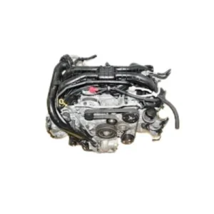 Side view of subaru outback engine