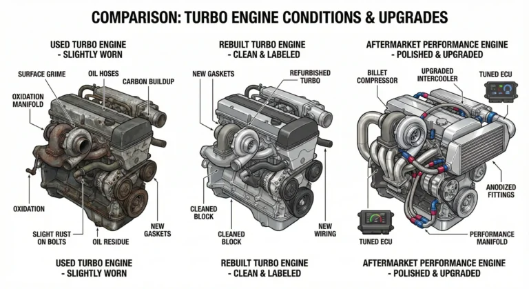 Types of Used Turbo Engines Available in USA Market